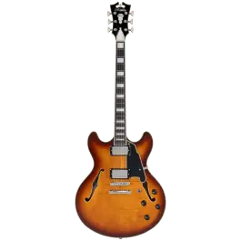 Tijdelijk Beschikbaar D'angelico Premier DC Dark Iced Tea Burst