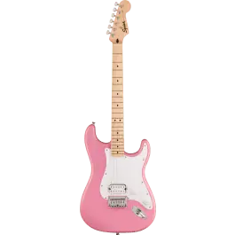 Squier Sonic Stratocaster Hardtail Humbucker, Flash Pink MN Beste Prijs