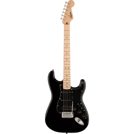Squier Sonic Stratocaster HSS, Black MN Hoge Kwaliteit