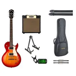 Superprijs Cort Startersset Elektrische Gitaar (Cherry Burst) ROCK STANDARD