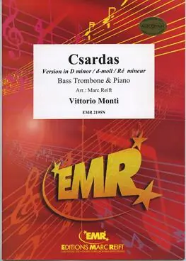 Vittorio Monti: Csardas (Bass Trombone) Express Levering