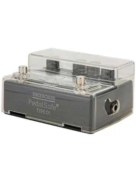 Rockboard PedalSafe Type D1 for wide pedal with one row of knobs (MXR, Keeley, Electro Harmonix) Merkproduct
