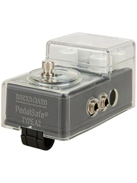 Goedkoop Rockboard PedalSafe and QuickMount Type A2 for standard nano pedal 2 inputs/outputs (MXR, Electro Harmonix)