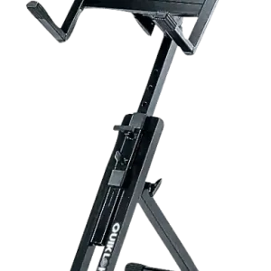 Quiklok Adjustable 5-level amp stand - black Laatste Versie