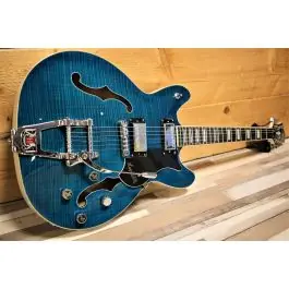 Speciale Aanbieding Hagstrom Tremar Viking Deluxe Cloudy Skies