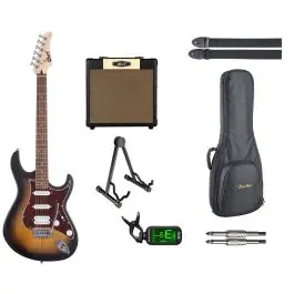 Speciale Aanbieding Cort Startersset Elektrische Gitaar (Sunburst) ALL-ROUND