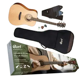 Cort Earth 60 - Natural Open Pore Starterpack Rechtstreeks Van De Fabrikant