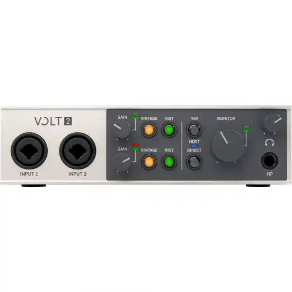 Universal audio Volt2 USB Recording Studio Gratis Retour