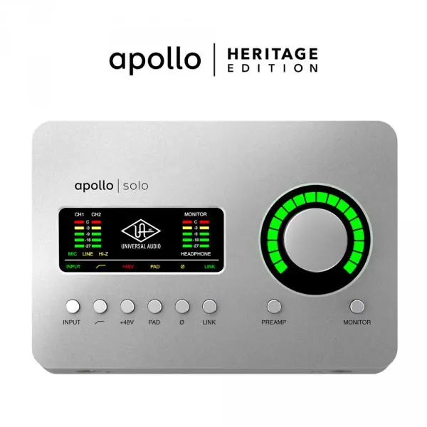 Universal audio Apollo Solo USB Heritage Edition Populair