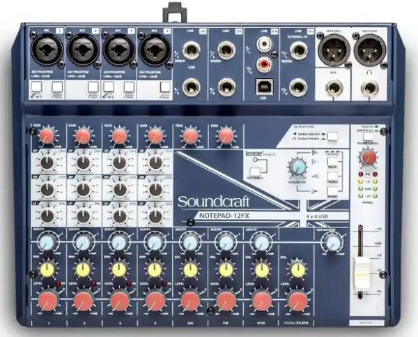 Lage Prijs Soundcraft NotePad-12FX