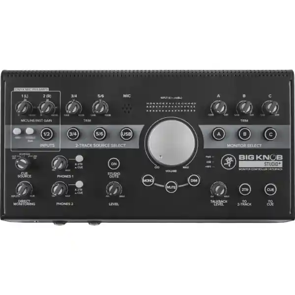 Mackie Big Knob Studio+ (2 x 4 canaux) Must-Have