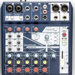 Soundcraft NotePad-8FX Lage Prijs