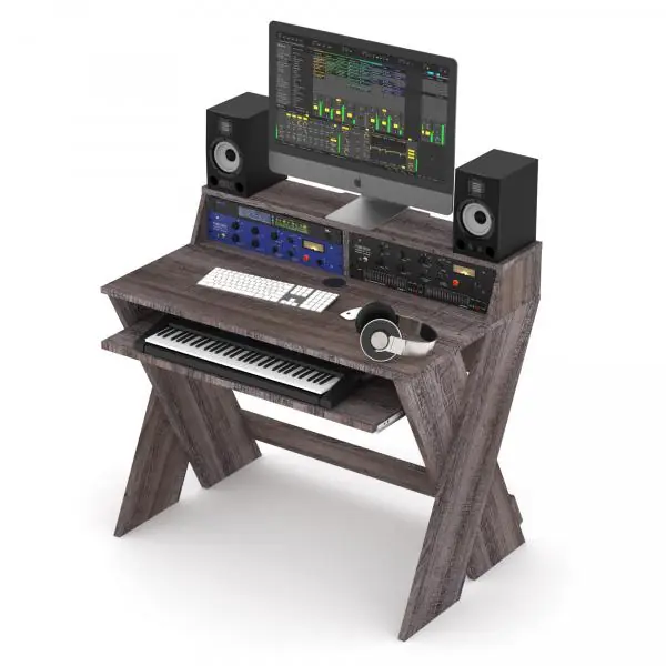 Shop Nu Glorious Sound Desk Compact Walnut