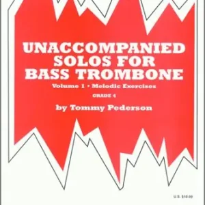 Unaccompanied Solos for Bass Trombone - Volume 1 Goedkoop