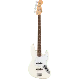 Betaalbaar Fender Standard Jazz Bass, Olympic White IL