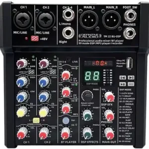 Betrouwbaar Definitive audio TM 22 BU-DSP