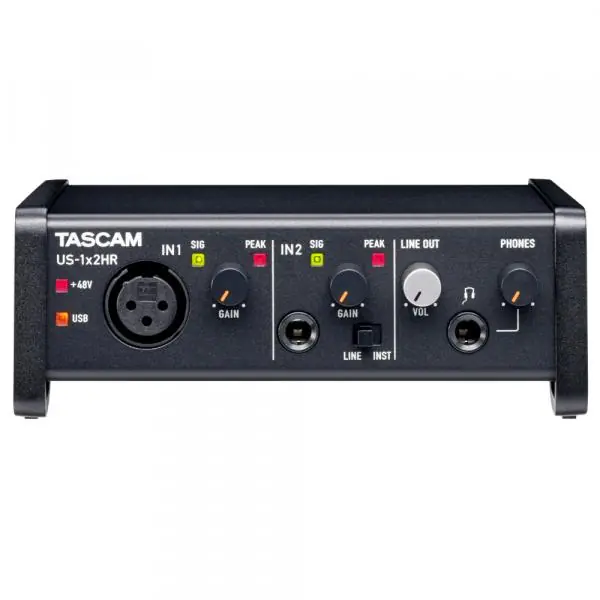 Tascam US-1X2HR Direct Beschikbaar
