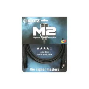 Alleen Vandaag Klotz M2FM1-1000 M2 XLR-F - XLR-M10,0 m