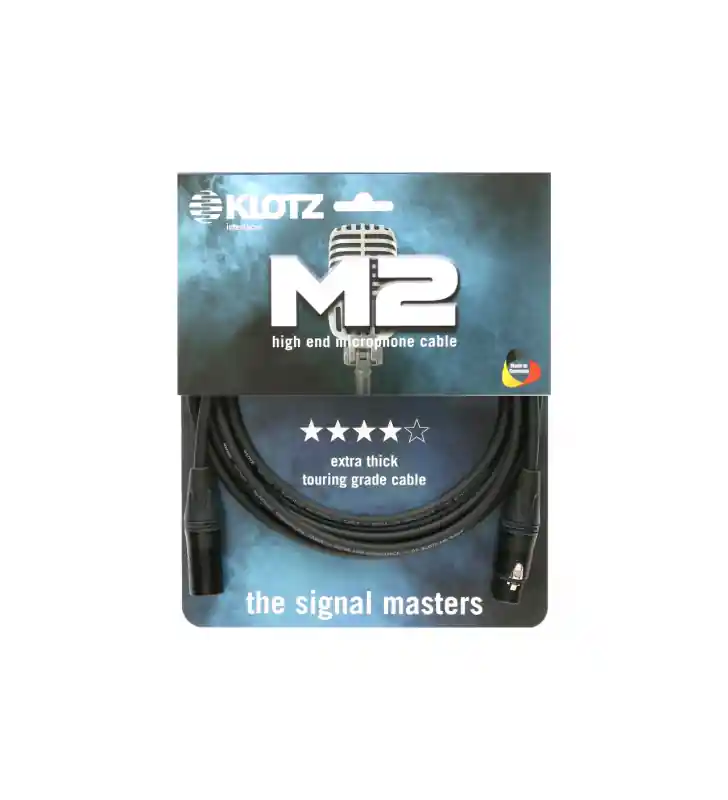 Alleen Vandaag Klotz M2FM1-1000 M2 XLR-F - XLR-M10,0 m