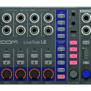 Zoom LiveTrak L6 Lage Kosten