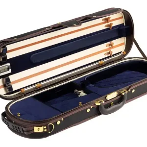 Beperkte Voorraad Leonardo VC-LUX-BU vioolkoffer 4/4