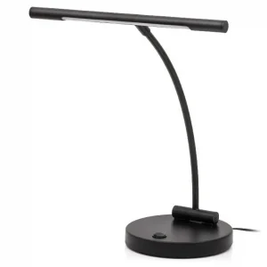 Hoge Kwaliteit Jahn L4523 LED Piano Lamp "Swing", Mat Zwart