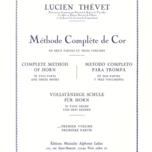 Voordeelprijs Thévet: Méthode Complète de Cor