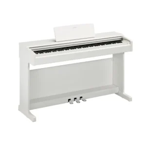 Yamaha ARIUS YDP-145WH Digitale Piano, 88 Toetsen Gewogen, Mat Wit Direct Beschikbaar