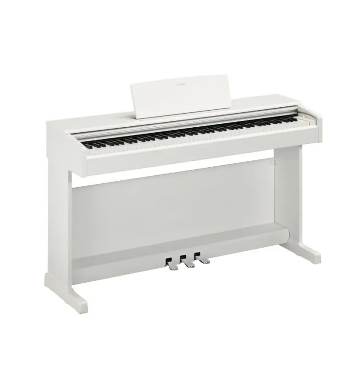 Yamaha ARIUS YDP-145WH Digitale Piano, 88 Toetsen Gewogen, Mat Wit Direct Beschikbaar