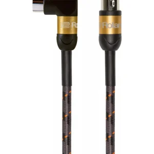Roland RMIDI-G15A Gold Series MIDI Kabel, 4.5 Meter, Haaks/Recht OPRUIMING!! Koop Vandaag