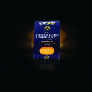 Rechtstreeks Van De Fabrikant MusicNomad Microfiber Stof & Polijst Doek voor hoogglans piano's en vleugel