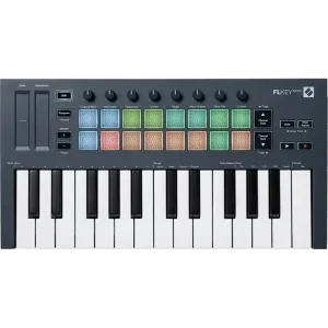 Superprijs Novation FLKey-Mini USB Midi Controller voor FL Studio, 25 Mini Toetsen