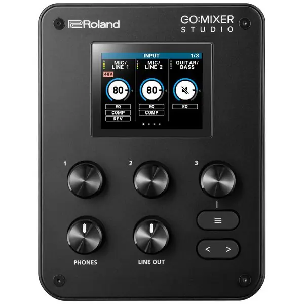 Roland GO:MIXER STUDIO Favoriet