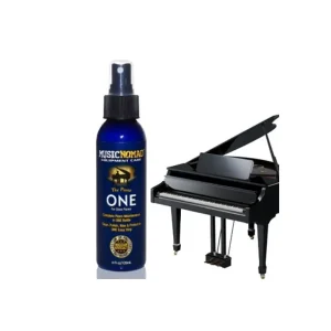 Premium MusicNomad MN-130 Piano ONE Cleaner, Polish & Wax voor hoogglans piano's/vleugels