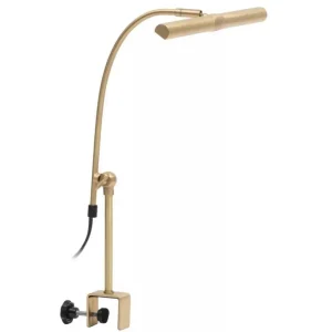 Favoriet Jahn L5434-LED PIANO II Vleugel Lamp, Mat Messing