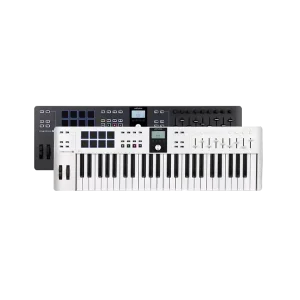 Arturia KeyLab Essential-49 MK3 USB/MIDI Controller, Wit, 49 Toetsen Alleen Vandaag