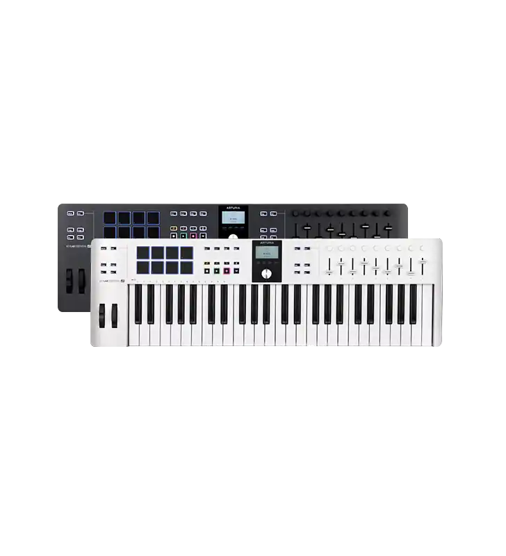 Arturia KeyLab Essential-49 MK3 USB/MIDI Controller, Wit, 49 Toetsen Alleen Vandaag