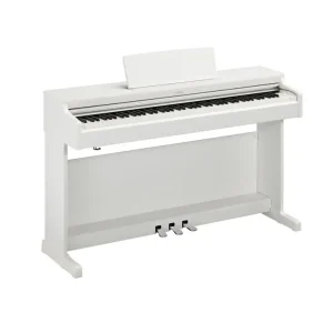 Yamaha ARIUS YDP-165WH Digitale Piano, 88 Toetsen Gewogen, Mat Wit Lage Kosten