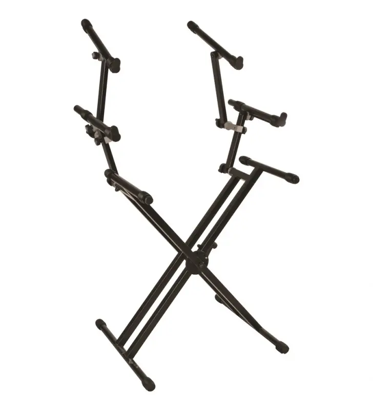 Quiklok QL-723 Pro Drievoudig Keyboard Statief Shop Nu