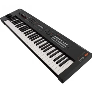 Gereduceerde Prijs Yamaha MX-61 MKII BL Synthesizer, 61 Toetsen, Zwart