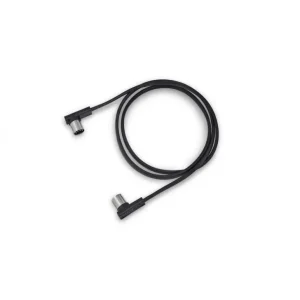 Rockboard MIDI Kabel, 1.0 Meter, 5 Polig DIN Connectoren Haaks, Flat Cable, Finale Uitverkoop