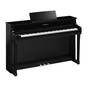 Beste Prijs Yamaha CLP-835PE Digitale Piano, 88 Toetsen Gewogen, Hoogglans Zwart