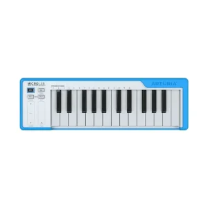 Seizoensaanbieding Arturia MicroLab Blue 25-key Ultra Compact USB/Midi Controller