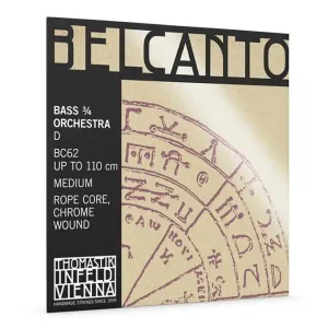 Uitverkoop Thomastik Infeld THBC-62 contrabassnaar D-2 4/4-3/4