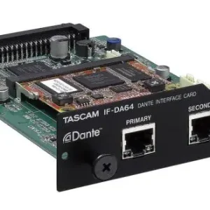 Tascam IF-DA64 DANTE Card for DA-6400 Veilige Betaling