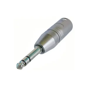Gratis Retour Neutrik NA3MP XLRM - Jack Adapter (gebalanceerd)