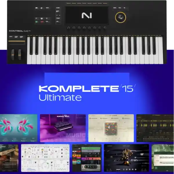 Dagaanbieding Native instruments Kontrol s49 mk3+Komplete 15 Ultimate