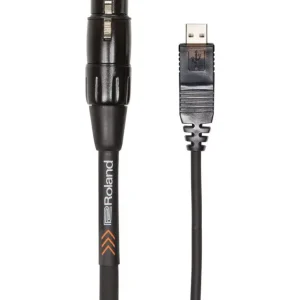 Roland RCC-10-USXF Black Series USB Cable, XLR Female/USB 2.0 OPRUIMING!! Superprijs