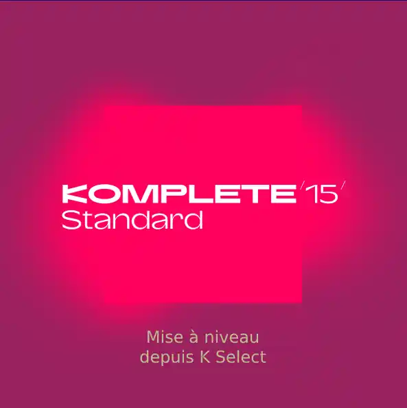 Native instruments Komplete 15 Standard Upgrade for K Select Speciale Aanbieding