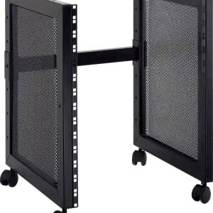 Dagaanbieding Quiklok 14U rack stand with transport wheels